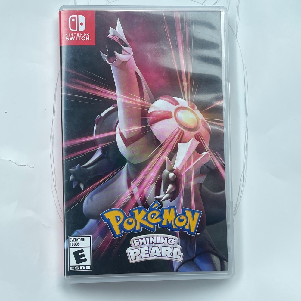Nintendo Pokémon Shining Pearl Game - Black and Pink